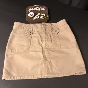 Old Navy Light Green Mini Skirt